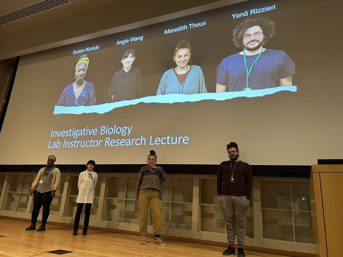 sensitivsci's tweet photo. .@CornellBiolabs taught by 12 @CornellGrad lab instructors. These excellent teachers are also great scientists, conducting research in diverse fields of #biology.
This semester students can see their work in a 3-lecture series & share their enthusiasm for science! #cuinthelab https://t.co/2Wc7sv0dcV