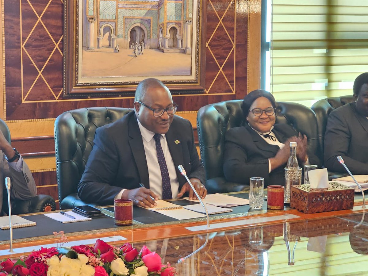 JusticeZambia's tweet photo. Rabat, Morocco-  The Committee on Privileges and Absences, led by First Deputy Speaker of the National Assembly,  Honourable Malungo Chisangano, today held successful bilateral meetings with parliamentarians in both Chambers of the Moroccan Parliament. https://t.co/RfRgKDzdAd