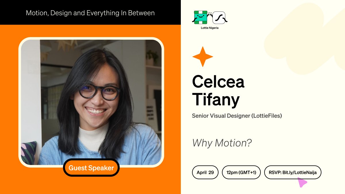 Happy to announce two of our speakers for our upcoming event!!

Rsvp now! bit.ly/LottieNaija