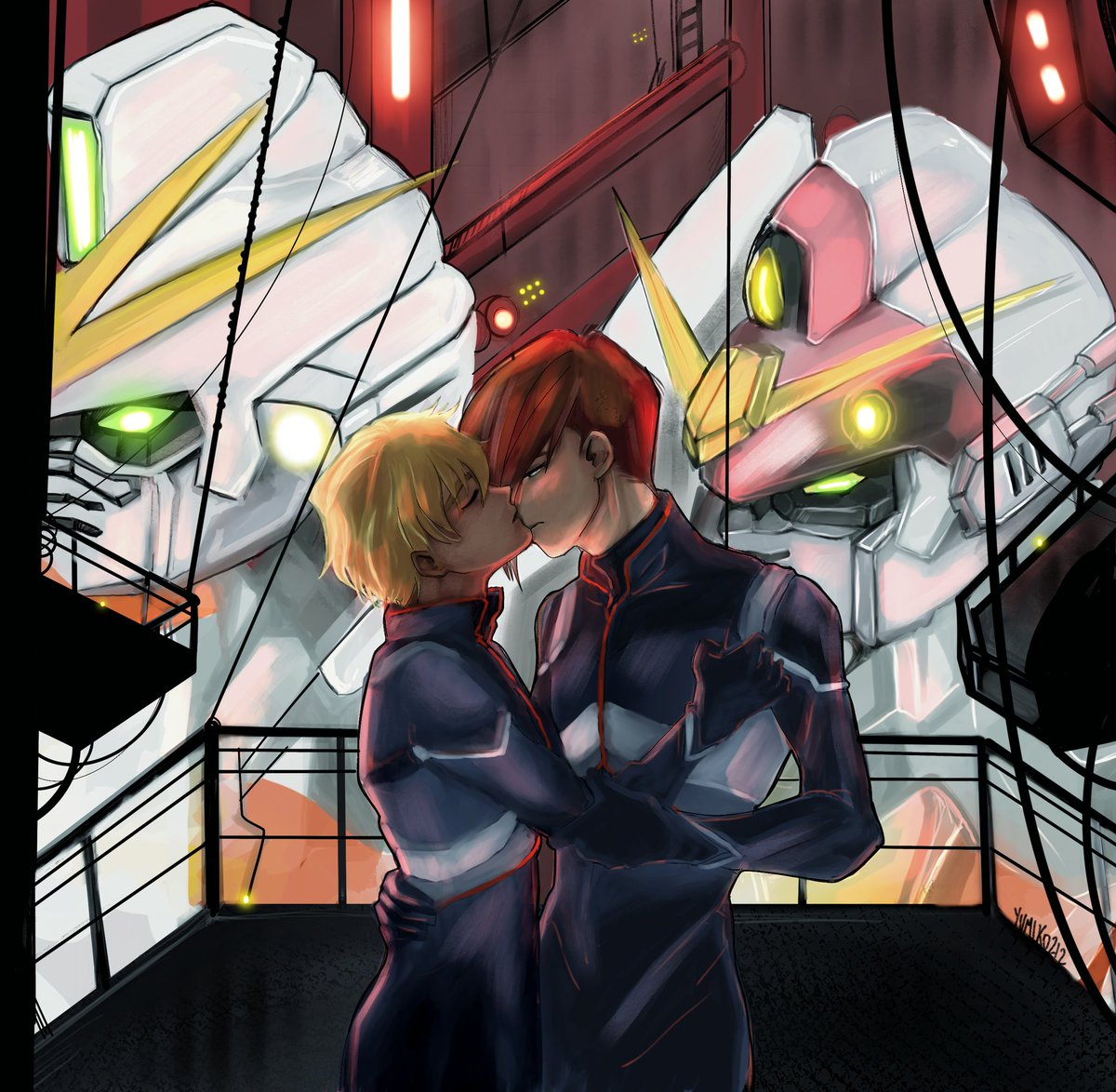 keiko1183's tweet photo. 姉貴に34アート依頼したらこんな素晴らしいもの頂いた!ありがとう♡ #gundamwing #trowa #quatre #3x4 #sandrock #heavyarms #ガンダムw #トロカト #トロワ #カトル #ガンダムサンドロック #ガンダムヘビーアームズ https://t.co/qvs5yHhK3s