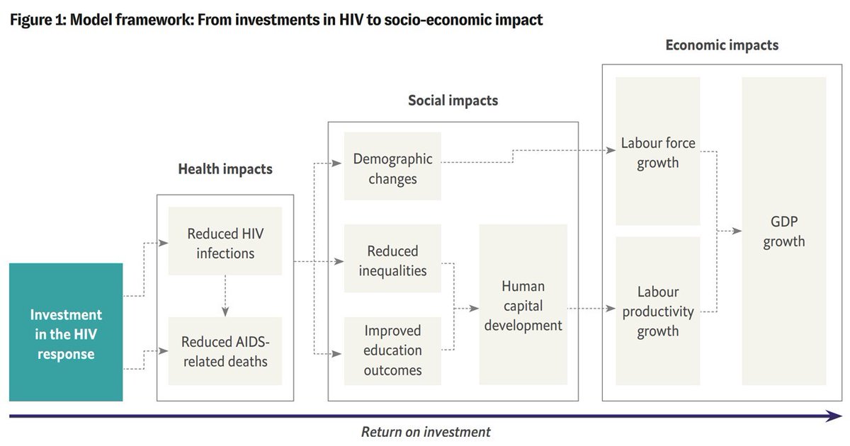 Failing to mobilize the funding needed to achieve the targets outlined in the <a href="/UN/">United Nations</a> 2021 Political Declaration on HIV/AIDS, and sustain the impact, will lead to avoidable health, social and economic costs. The #TripleDividend report explains how.

🔗bit.ly/3UEoCzh