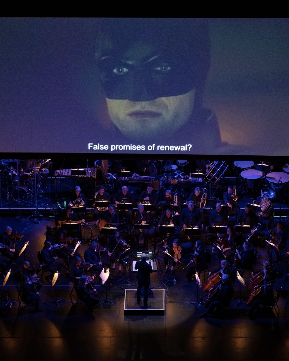 MGPLiveNYC's tweet photo. Last Saturday night's premiere of #TheBatmanInConcert was a blast! 🦇A big thank you to all the fans who came to enjoy and support the show. It’s truly rewarding to see our audience so engaged! https://t.co/8I69YhtTw0