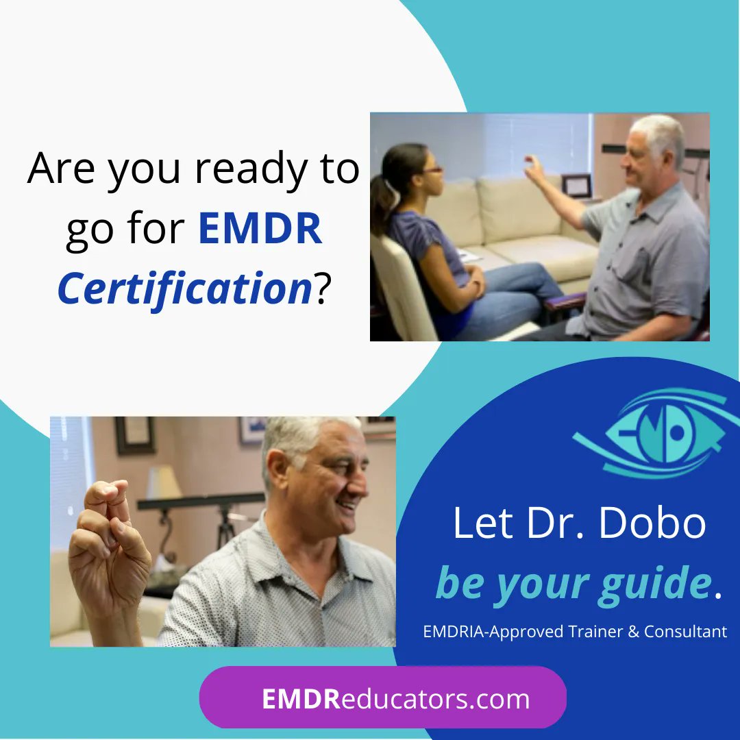 emdr_educators's tweet image. Get an EMDR consultant who acts as your advocate, not judge or jury. Certification isn't
required for EMDR therapists, but they can benefit by taking their career and
understanding higher through certification.

 Visit emdreducators.com

#emdr #emdrtherapist #emdrtherapy