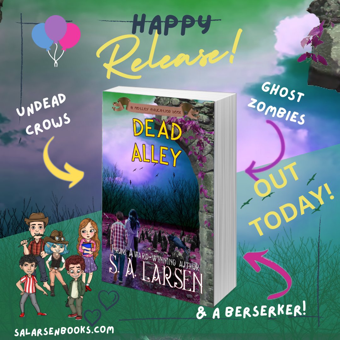 S. A. Larsen (Sheri) DEAD ALLEY🪦👻🧩 OUT NOW! tweet media