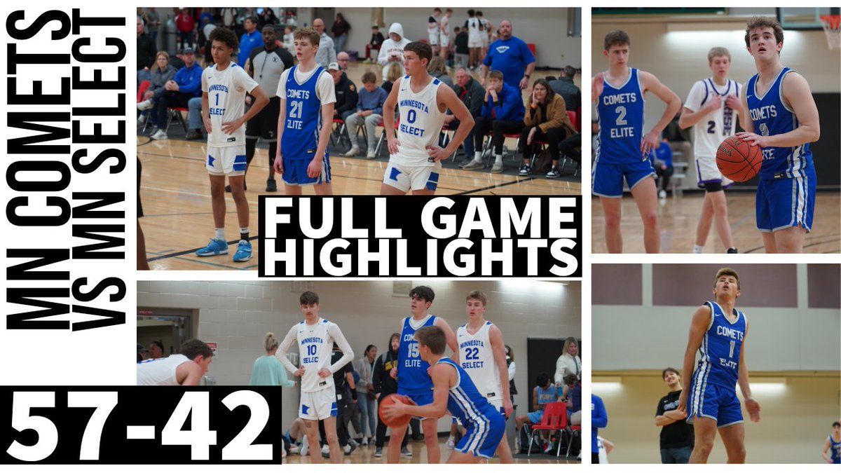 StreetHistory Videos (@streethistory) on Twitter photo MN COMETS (<a href="/MNCometsElite/">MN Comets</a> <a href="/coachk4real/">Kurt Stumpf</a>) vs <a href="/mn_select/">Minnesota Select Basketball</a> <a href="/AMantey45/">Aaron</a> at Comets Shootout April '23
Comets won 57-52
<a href="/kyle_j15/">Kyle Jorgensen</a>
<a href="/aidenjohnsonn_/">Aiden Johnson</a>
<a href="/lorenson_hunter/">Hunter Lorenson</a>
<a href="/henrytschetter1/">HENRY TSCHETTER</a>
<a href="/Samhondl/">Sam Hondl</a>
<a href="/lukegraff21/">lukegraff</a>
<a href="/Noahstommes/">Noah</a>
<a href="/KaiPenney/">Kai Penney</a>
WATCH HERE @YOUTUBE youtu.be/hQLKHtuTuVo MN COMETS (<a href="/MNCometsElite/">MN Comets</a> <a href="/coachk4real/">Kurt Stumpf</a>) vs <a href="/mn_select/">Minnesota Select Basketball</a> <a href="/AMantey45/">Aaron</a> at Comets Shootout April '23
Comets won 57-52
<a href="/kyle_j15/">Kyle Jorgensen</a>
<a href="/aidenjohnsonn_/">Aiden Johnson</a>
<a href="/lorenson_hunter/">Hunter Lorenson</a>
<a href="/henrytschetter1/">HENRY TSCHETTER</a>
<a href="/Samhondl/">Sam Hondl</a>
<a href="/lukegraff21/">lukegraff</a>
<a href="/Noahstommes/">Noah</a>
<a href="/KaiPenney/">Kai Penney</a>
WATCH HERE @YOUTUBE youtu.be/hQLKHtuTuVo