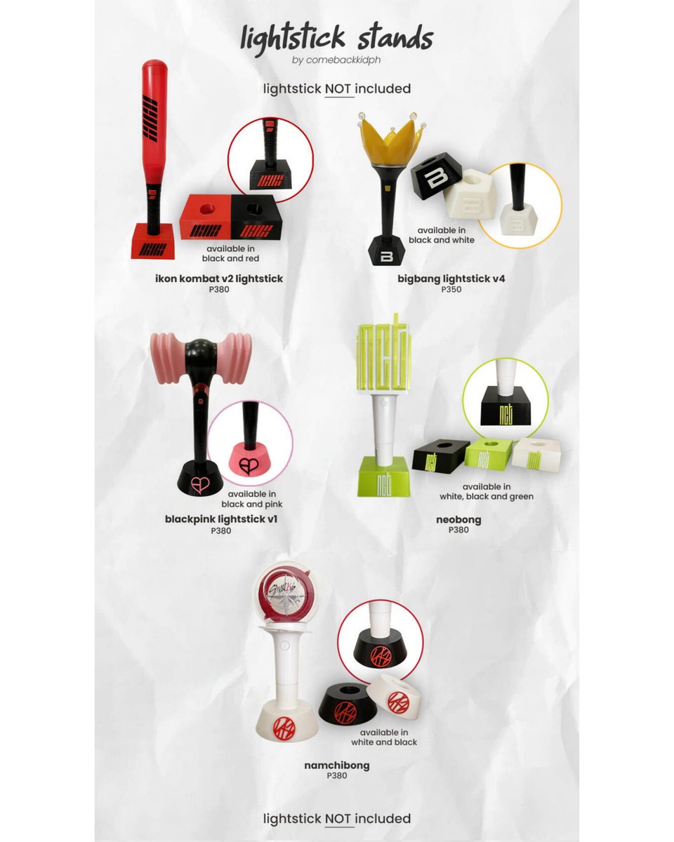 dorem1jasGOs's tweet photo. [AUS/NZ GO] Lightstick holders by @comebackkidph 

💸 Prices vary from $11-$15AUD, not including postage or intl shipping

📆 Deadline: 30/04, 10pm Adl time

Dom postage from $10 or meetups available in Adl, shipping to NZ is available.

Please dm if youre interested in ordering https://t.co/GtJiOVFEgE