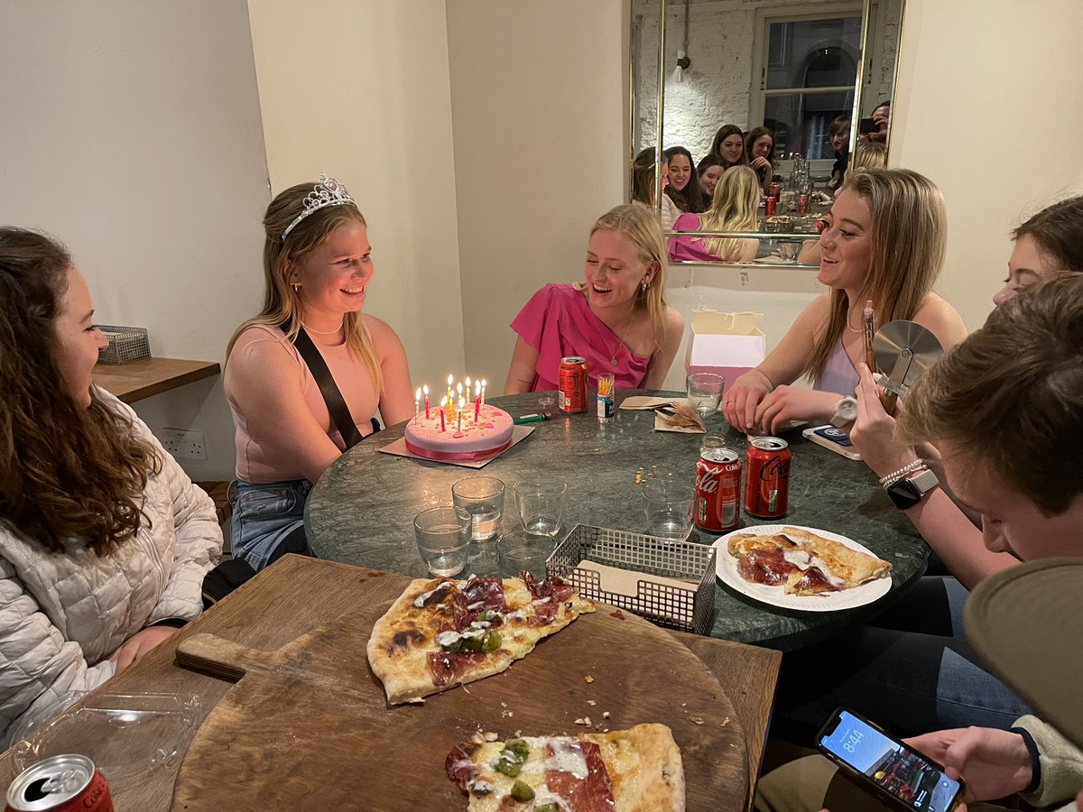 It’s coronation time in London. And it’s also Loren’s birthday! @MissCollege