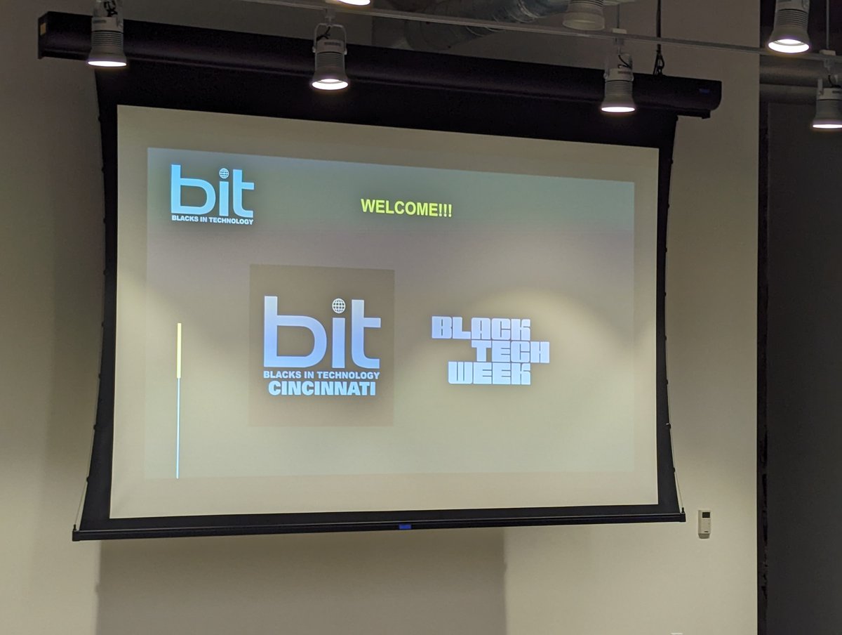 BitCincinnati's tweet image. We had an amazing time at our 1st BIT #Cincinnati meetup. Shout out to our sponsor @BlackTechWeek for partnering & hosting us. We will continue collaborating w/ them for future events and meetups. Hope to see everyone at the next meetup #blacksintech #stompingthedivide #community