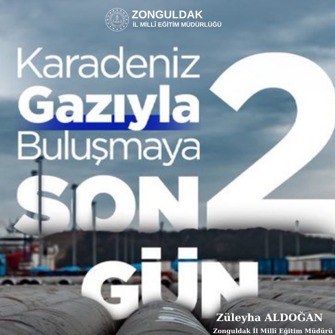ZonguldakMEM's tweet photo. Yerli Gaz için geri sayım başladı. Büyük Güne Son 2⏳

Türkiye milli gazıyla buluşmayı bekliyor.🔥 

@fatih_donmez @TC_Zonguldak @zuleyhaaldogan https://t.co/XpxH4hmFSG