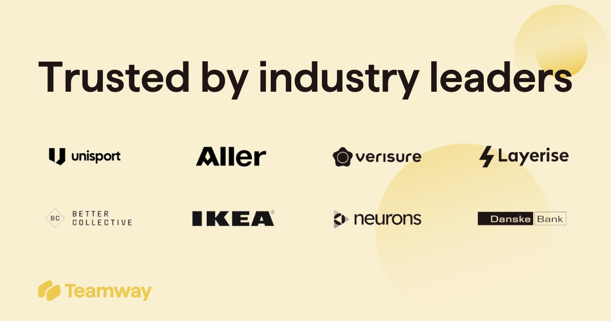 TheTeamway's tweet photo. We're proud to support some of the boldest and most innovative companies in the world! From @BetterCollectiv to @IKEAUK, we have the privilege of working with amazing clients who are leveraging our platform and talent society to build their remote tech teams 💻 🌍 https://t.co/kzX2dnqlbo