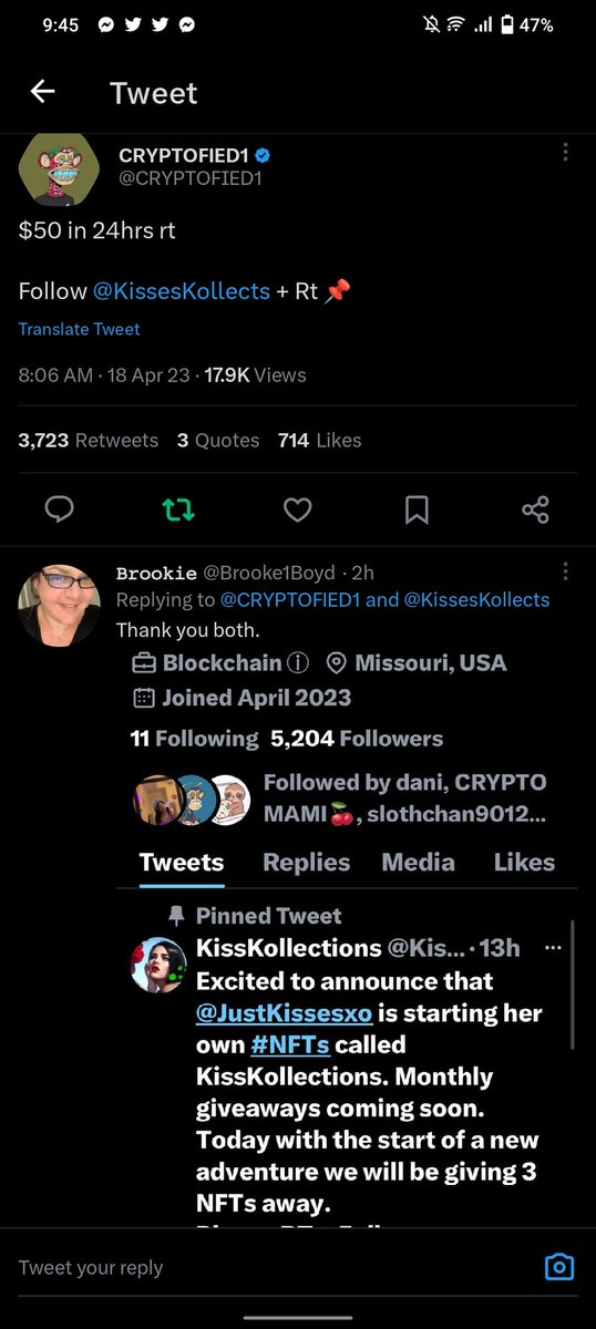casper_zima's tweet photo. @CRYPTOFIED1 @KissesKollects DONE https://t.co/2lAGyg3ECU