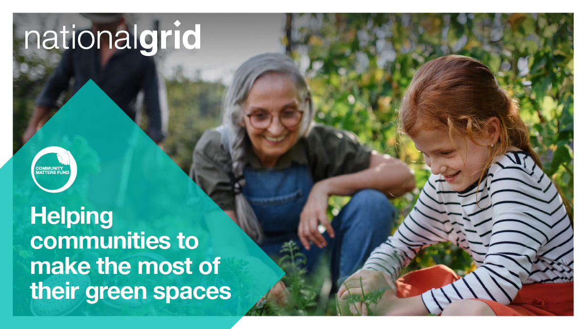 gridcustomersuk's tweet photo. Want to create a green space for your community that will bring people together, support wellbeing, and encourage wildlife and sustainability?

Apply now for a grant of up to £10,000 from our Green Spaces Community Fund: https://t.co/tf4m7AqwgO

#GridCommunityFund🌱 https://t.co/tuJnaEVFYH
