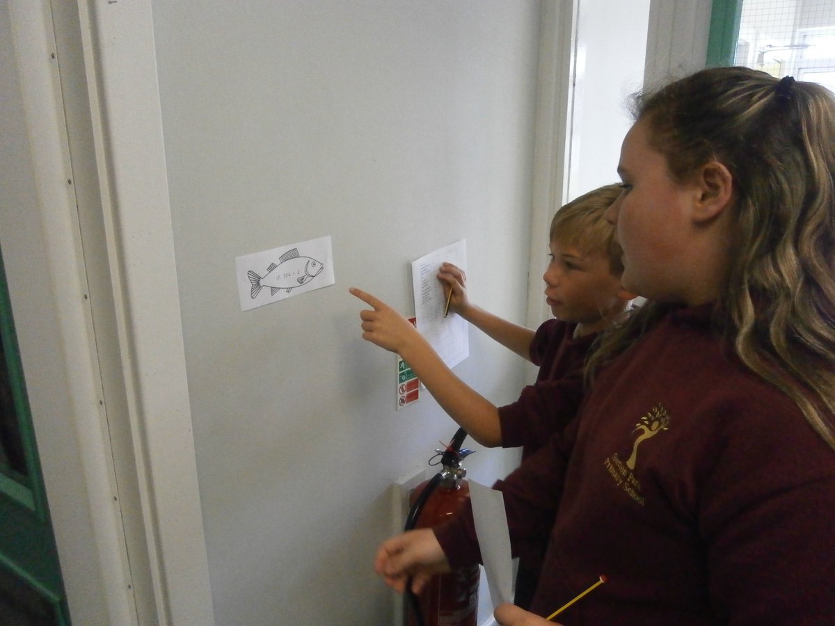 suttonparkp's tweet image. Year 6 have had a great launch day for their new topic about Hull. They've created Hull landscape splatter paintings, went on a maths fish trail to crack a code and reveal the topic title and then got started looking at the history of Hull with the Blitz! @HCATSchools #HCAT