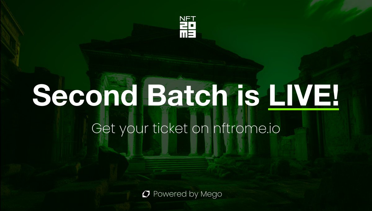 darktalesxyz's tweet photo. 🔔 New tickets are LIVE
Be sure to reserve your seat this time!

👇 Link in the comment below https://t.co/xfUW6elEqK