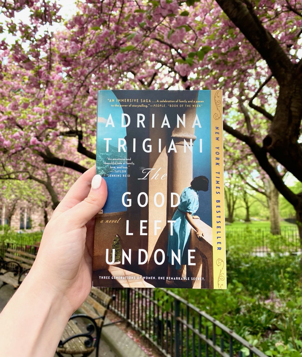 DuttonBooks's tweet photo. Wishing a very happy paperback publication day to Adriana Trigiani and #TheGoodLeftUndone, which @people calls, “[An immersive saga… A celebration of family and a paean to the power of storytelling.”
Start reading and get your copy here! https://t.co/eaE5wLgxdJ https://t.co/CYwYJUTWNR