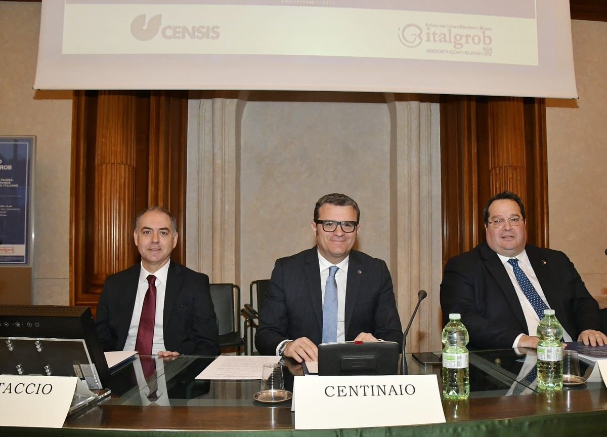 Il Secondo Rapporto Italgrob-Censis, presentato oggi presso la Sala Capitolare del Senato 📍