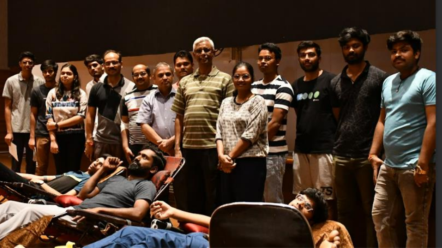 NSS IIIT Naya Raipur (@nss_iiitnr) on Twitter photo The NSS unit of IIITNR, in collaboration with SAC IIITNR, organized a blood donation camp, under the supervision of <a href="/RedRaipur/">Red Cross Blood Bank Raipur</a>.
<a href="/NSSRDBhopal/">NSS Regional Dte. MP & CG</a>
<a href="/_NSSIndia/">NSS India</a>
<a href="/askabir_/">A S Kabir कबीर</a>
<a href="/NeetaBajpai/">neeta bajpai</a>
<a href="/pankajsinghips/">Pankaj Kumar Singh</a>
<a href="/YASMinistry/">YAS Ministry</a>
<a href="/ianuragthakur/">Anurag Thakur</a> The NSS unit of IIITNR, in collaboration with SAC IIITNR, organized a blood donation camp, under the supervision of <a href="/RedRaipur/">Red Cross Blood Bank Raipur</a>.
<a href="/NSSRDBhopal/">NSS Regional Dte. MP & CG</a>
<a href="/_NSSIndia/">NSS India</a>
<a href="/askabir_/">A S Kabir कबीर</a>
<a href="/NeetaBajpai/">neeta bajpai</a>
<a href="/pankajsinghips/">Pankaj Kumar Singh</a>
<a href="/YASMinistry/">YAS Ministry</a>
<a href="/ianuragthakur/">Anurag Thakur</a>