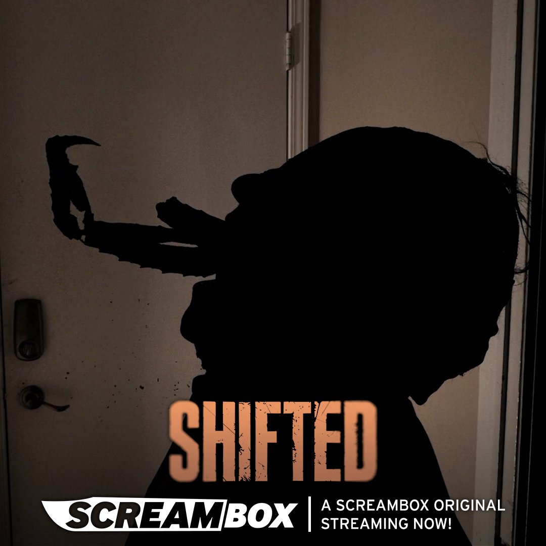 SCREAMBOX Original Shifted is streaming now!

A  group of neighbors become trapped by murderous creatures with a serial killer hidden among them. Who will survive when the world has Shifted?