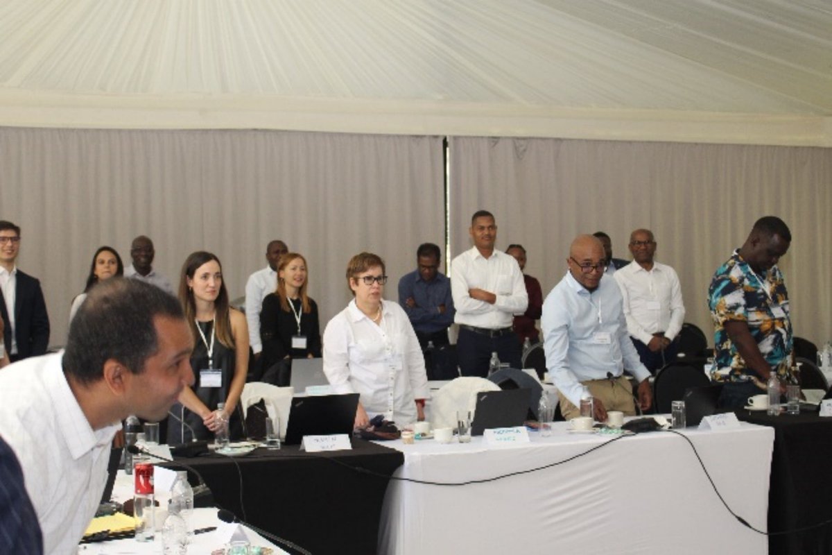 DBSA_Bank's tweet photo. Today marks day 2 of 5 where the @IDFC_Network  facilitated a Climate Facility Workshop focusing on “How to mainstream Adaptation Finance and Nature based Solutions within IDFC and NDBs business” #climatefinance #BuilidingAfricasPropsertiy #IDFC https://t.co/g03SKg146n