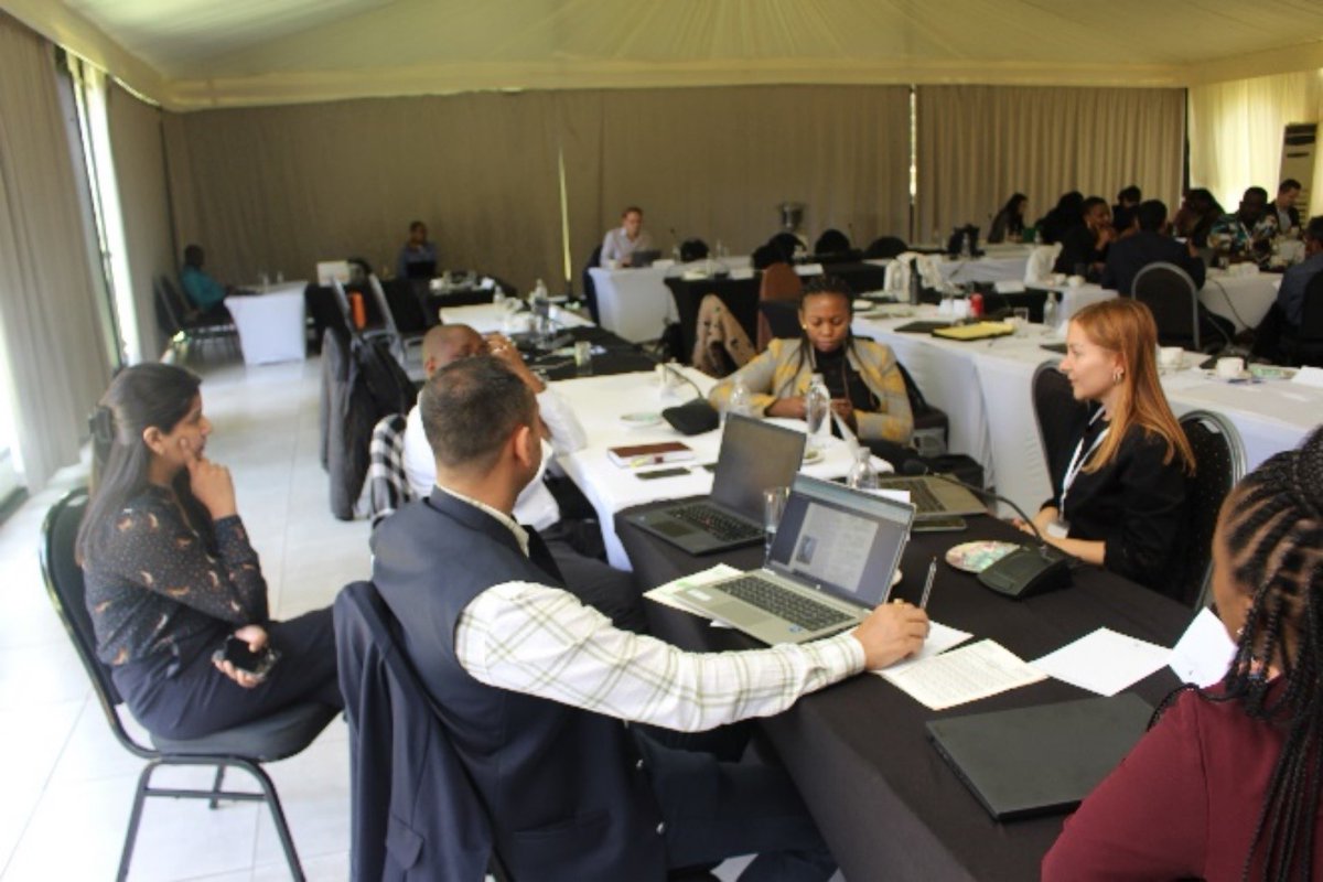 DBSA_Bank's tweet photo. Today marks day 2 of 5 where the @IDFC_Network  facilitated a Climate Facility Workshop focusing on “How to mainstream Adaptation Finance and Nature based Solutions within IDFC and NDBs business” #climatefinance #BuilidingAfricasPropsertiy #IDFC https://t.co/g03SKg146n