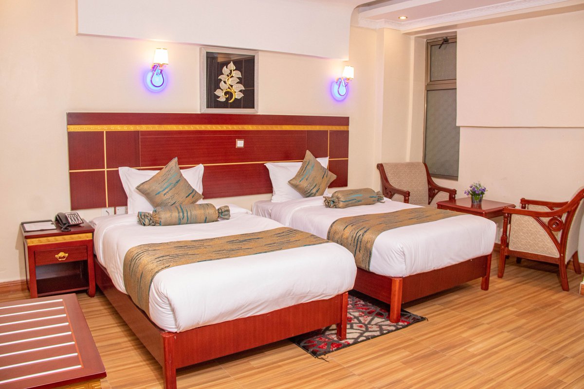 vicmarkhotel's tweet photo. Whether you're traveling with a friend or simply need a little extra space to spread out, at Vicmark Hotel we have twin bed accommodation which is the perfect solution for you.

We are located in Kenyatta lane, next to Nakuru Boxing Club.
Get in touch with us through:
0728000040 https://t.co/1WsNJvZzyw