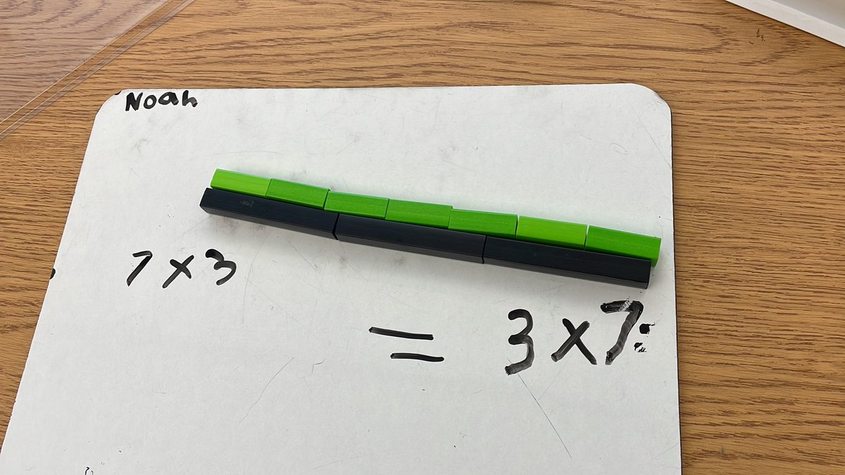Using cuisenaire rods to explore equivalent expressions.