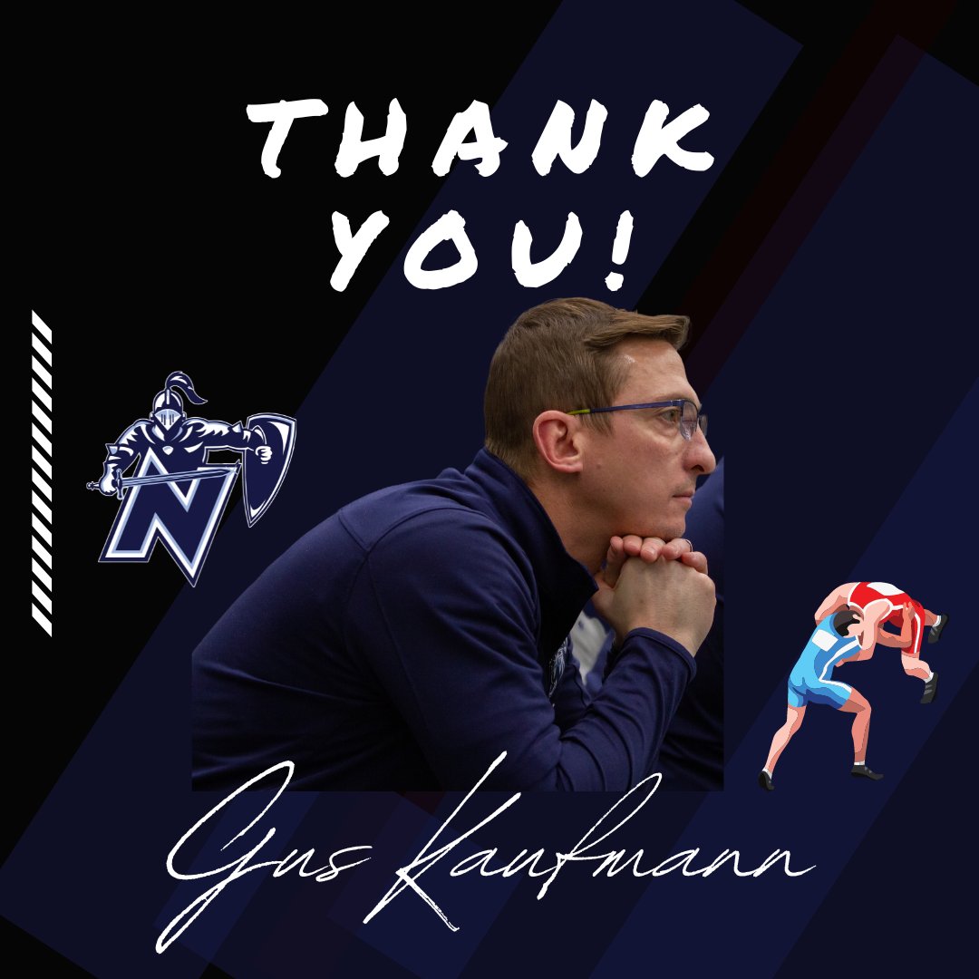 Nicolet High School would like to thank Coach Gus Kaufmann for his years of service and dedication to Nicolet High School.  Coach Kaufmann recently resigned as the Nicolet Head Wrestling Coach, a position he held for the past 21 years.
