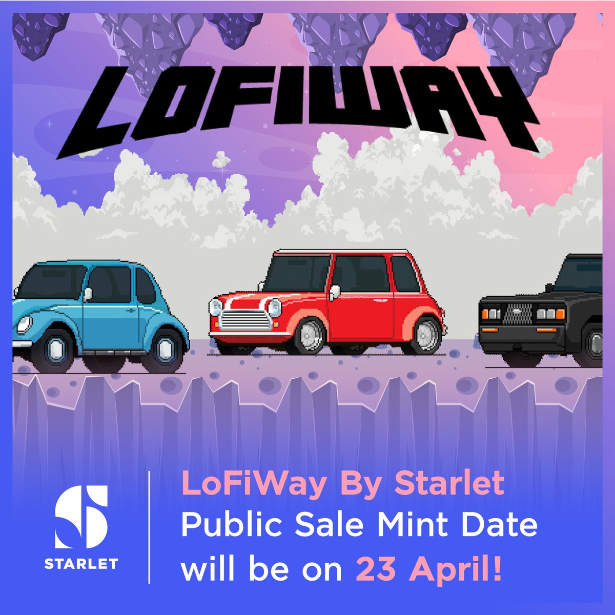 StarletToken's tweet photo. Public Sale starts 23/04/2023 time 23.00 Price 0.014 ETH 24 hours only.
Mint : https://t.co/9rcNBiO56C.
Twitter : https://t.co/hnD39Pu986
#starlet #starletplatform #NFT #NFTCommunity #MusicNFT #MusicNFTs #profitsharing #smartcontract #blockchain https://t.co/r1EwfxiZRv