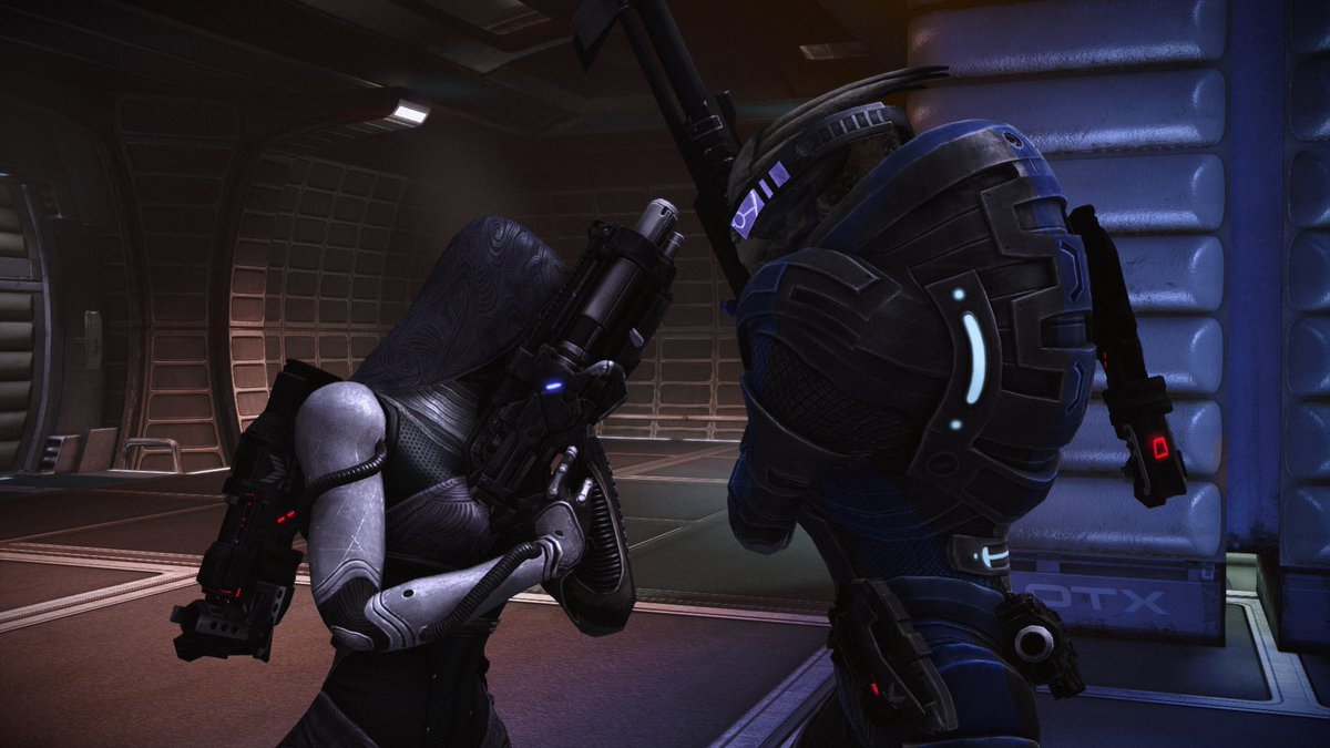 CeliusAcillion's tweet photo. Battle couple starting early? Not on my watch!
#MassEffect #MassEffect1 #MassEffectLegendaryEdition #PhotoMode #Talibrations https://t.co/xYCcOSeBNF