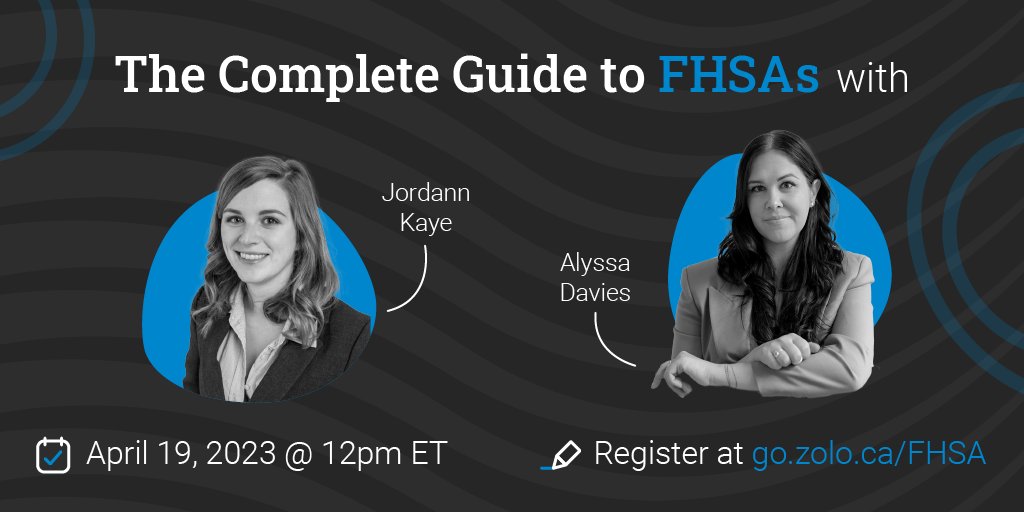 zolocanada's tweet photo. The #FHSA launched on April 1, but how much do you know about this new account for first-time homebuyers?

Join Zolo team @jordannwrites and @mixedupmoney on April 19 at 12 pm ET for a free live webinar with @Questrade.

Register now ▶ https://t.co/DKkCvSIgEE https://t.co/c5oIqRjiai