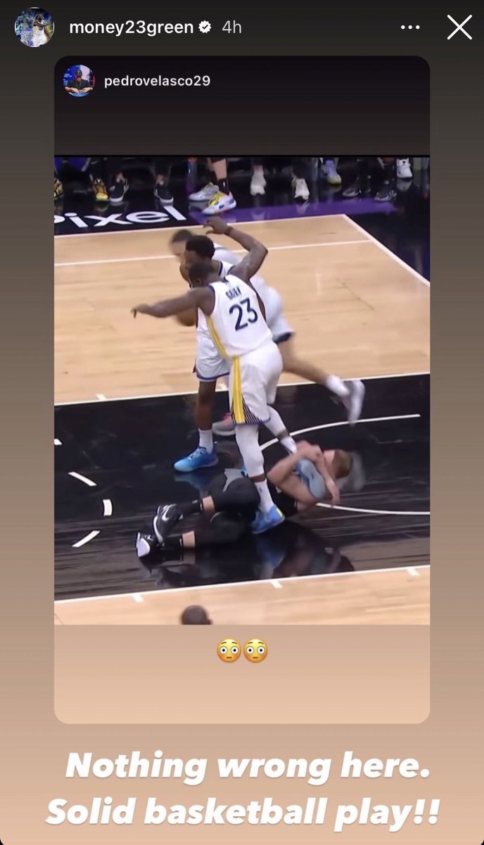 PointsBet Sportsbook on Twitter "Draymond via his IG story 👀"