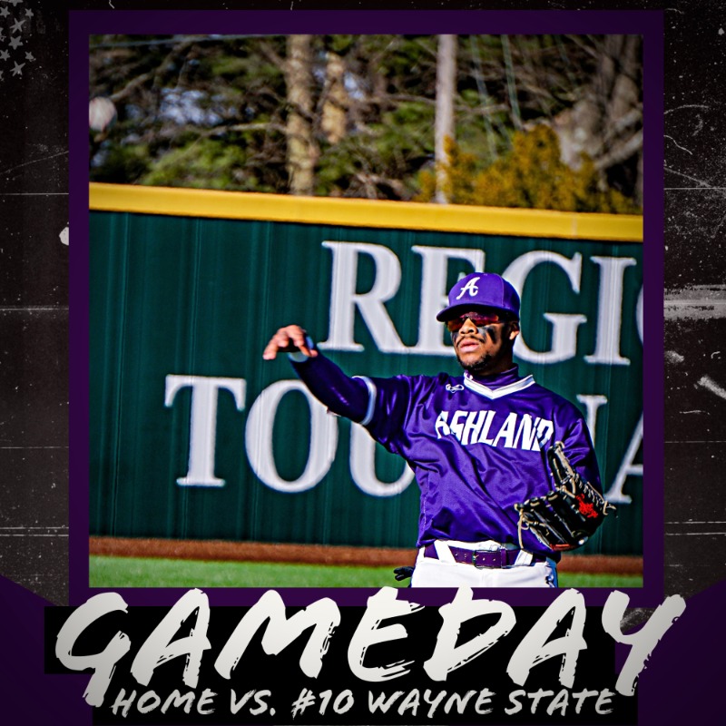 ashlandeagles_'s tweet photo. 𝗚𝗔𝗠𝗘𝗗𝗔𝗬❗️
@Ashland_Base are back at the Archer Ballpark Complex for a huge Midwest Region matchup against #10 Wayne State, with first pitch set for 3 PM!