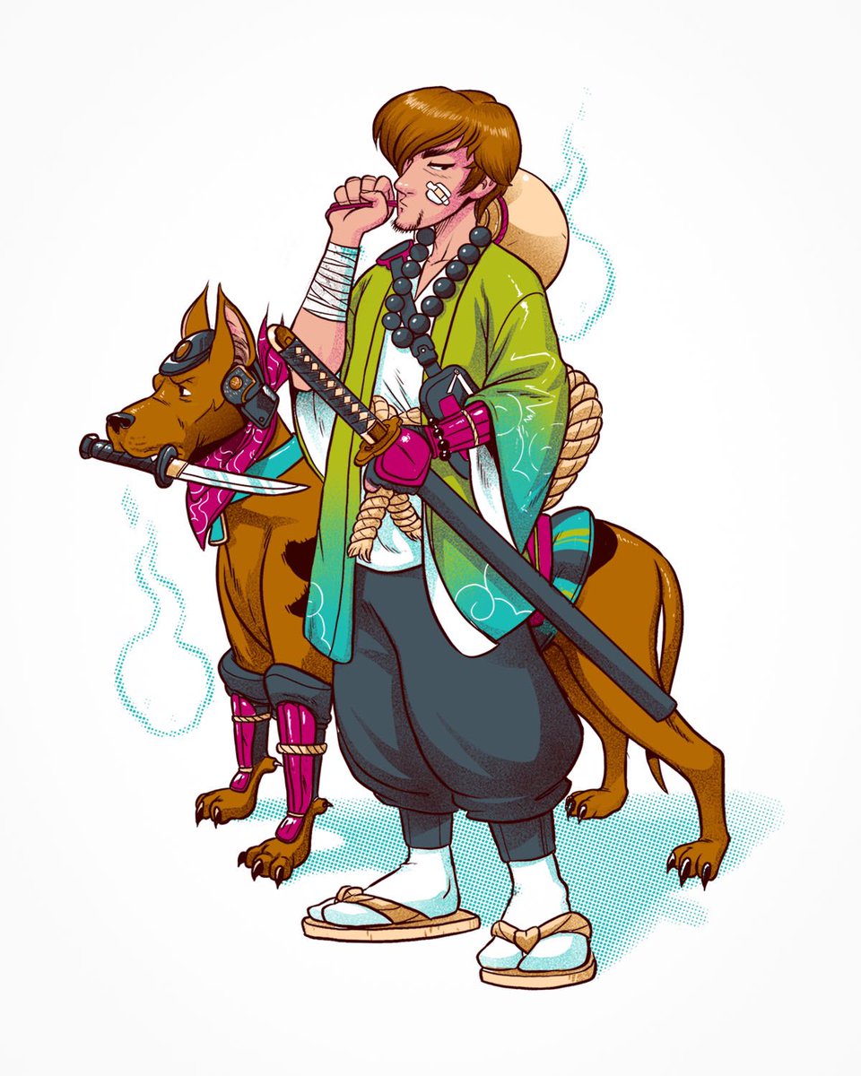 obrunomota's tweet photo. Samurai Shaggy ⚔️✨ https://t.co/57SCWxth7w
