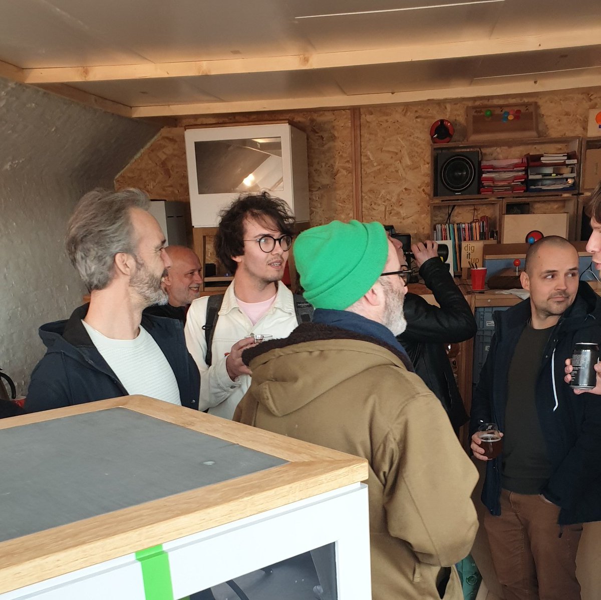 pr_pirate's tweet image. We're at Games &amp;amp; Culture, a social gathering of local #Gamedev talking about the cultural importance of videogames. 😁

Always nice to catch up with familiar faces and share our common love for games.