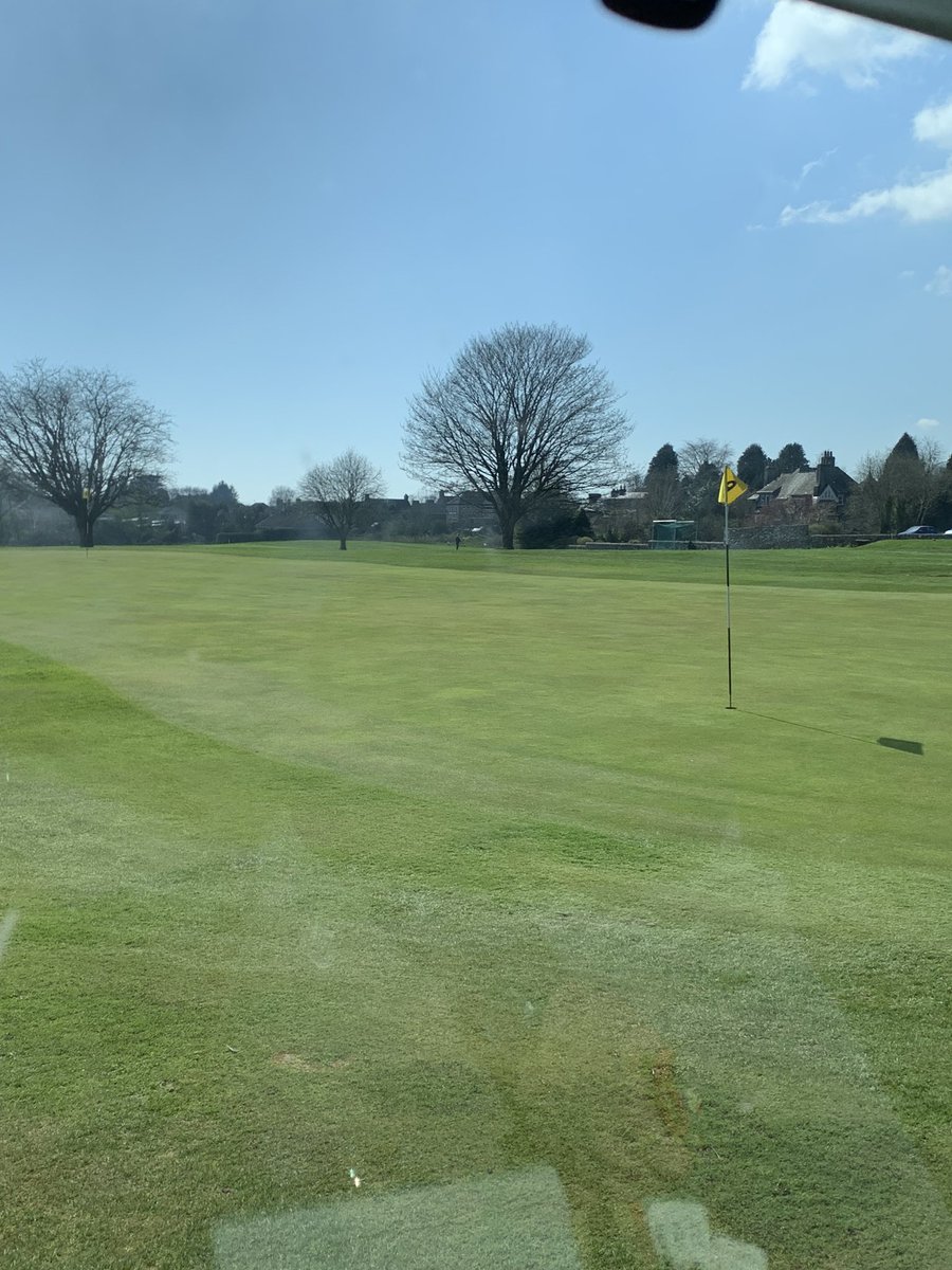 Some up to date pictures from the course today. Greens needing warmer temperatures but coming along.