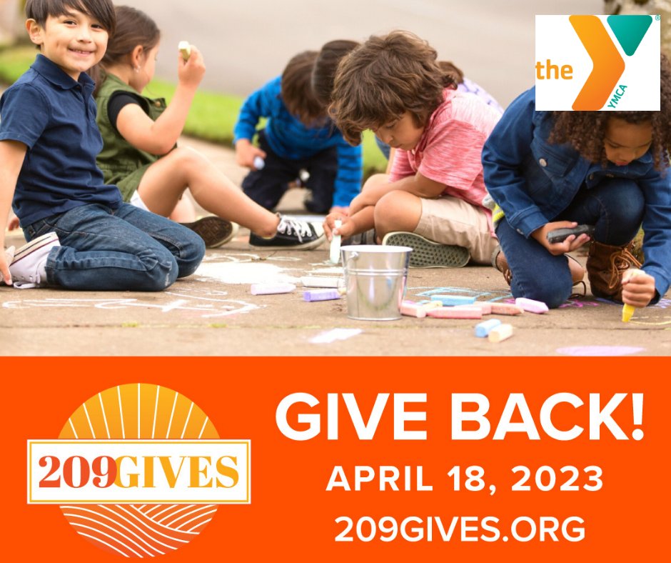 Today is the day! This one day fundraiser is competitive and fun!  Stay tuned for status updates on this big day!

Can't donate? Register to be a fundraiser!! bit.ly/209GivesYSJC

#209Gives #philanthropy #ymcasjc #ForABetterUs