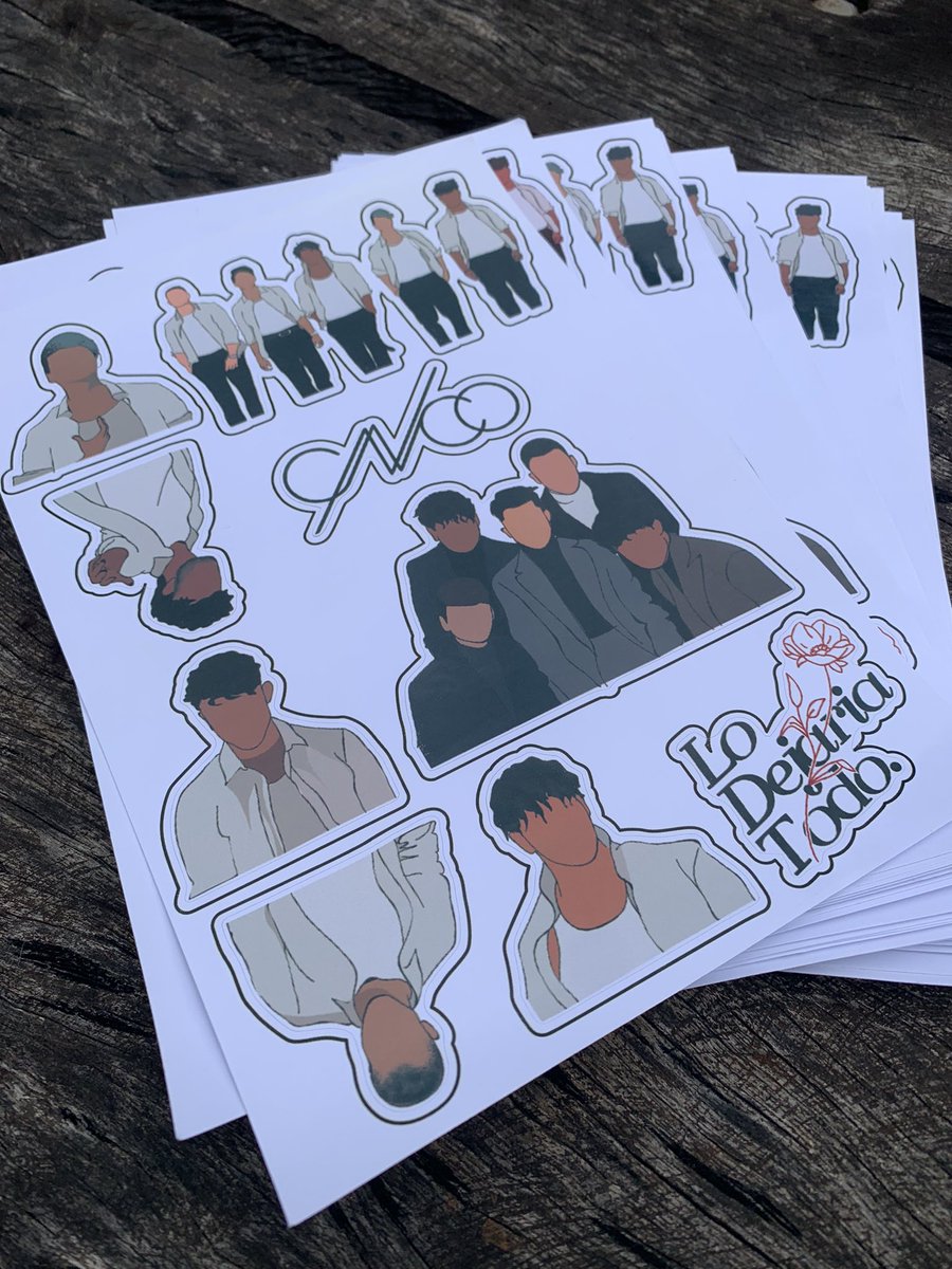 Primeira surpresa que temos pra vocês!

Fizemos essa cartela de adesivos durante a era Déjà Vu, mas ficou inviável conseguir mandar para vocês depois. Então estaremos distribuindo na fila do show 🫶🏻