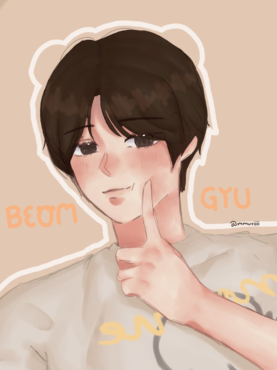 mmuriiii's tweet photo. จิ้มแก้ม #범규 #TXTfanart #BEOMGYU #โมอาร์ตติส https://t.co/pc5SANV8XZ