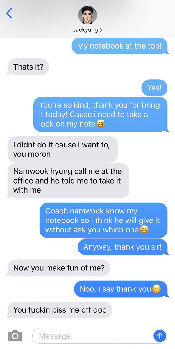 joojaedan's tweet photo. [경단🍡] one tweet au.

Jaekyung as tsundere boyfie. https://t.co/aj3F52RlX4