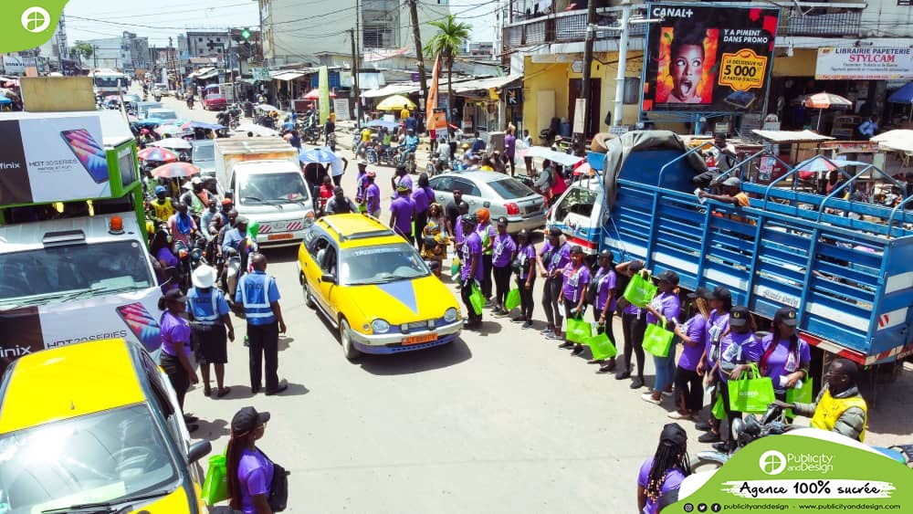 PublicityAgence's tweet photo. Quelques moments forts de la campagne de lancement du #Hot30Serie qui s'est tenue hier dans la ville de Douala.

Merci à Infinix Mobile pour la confiance 🤝

🚨Yaoundé on arrive !!

#publicityanddesign #activation #Infinix #infinixhot30series https://t.co/ox4P2r1fpt