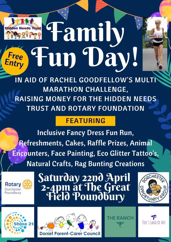 What’re your plans this weekend? 🤩

Join us on the Great Field for a family fun day to support <a href="/HiddenNeedTrust/">Rachel Goodfellow</a> who is running an incredible 46 marathons in 46 days! 🏃🏻‍♀️