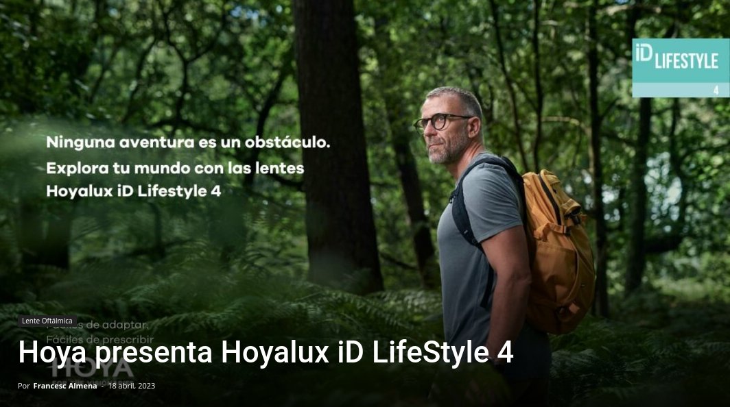 LenteOftalmica's tweet photo. #HoyaLens presenta #Hoyalux iD #LifeStyle4

https://t.co/p0hiY3aR6H

#progresivas #multifocales #optomovil #optimoda @optimoda https://t.co/goDNtBpjOV