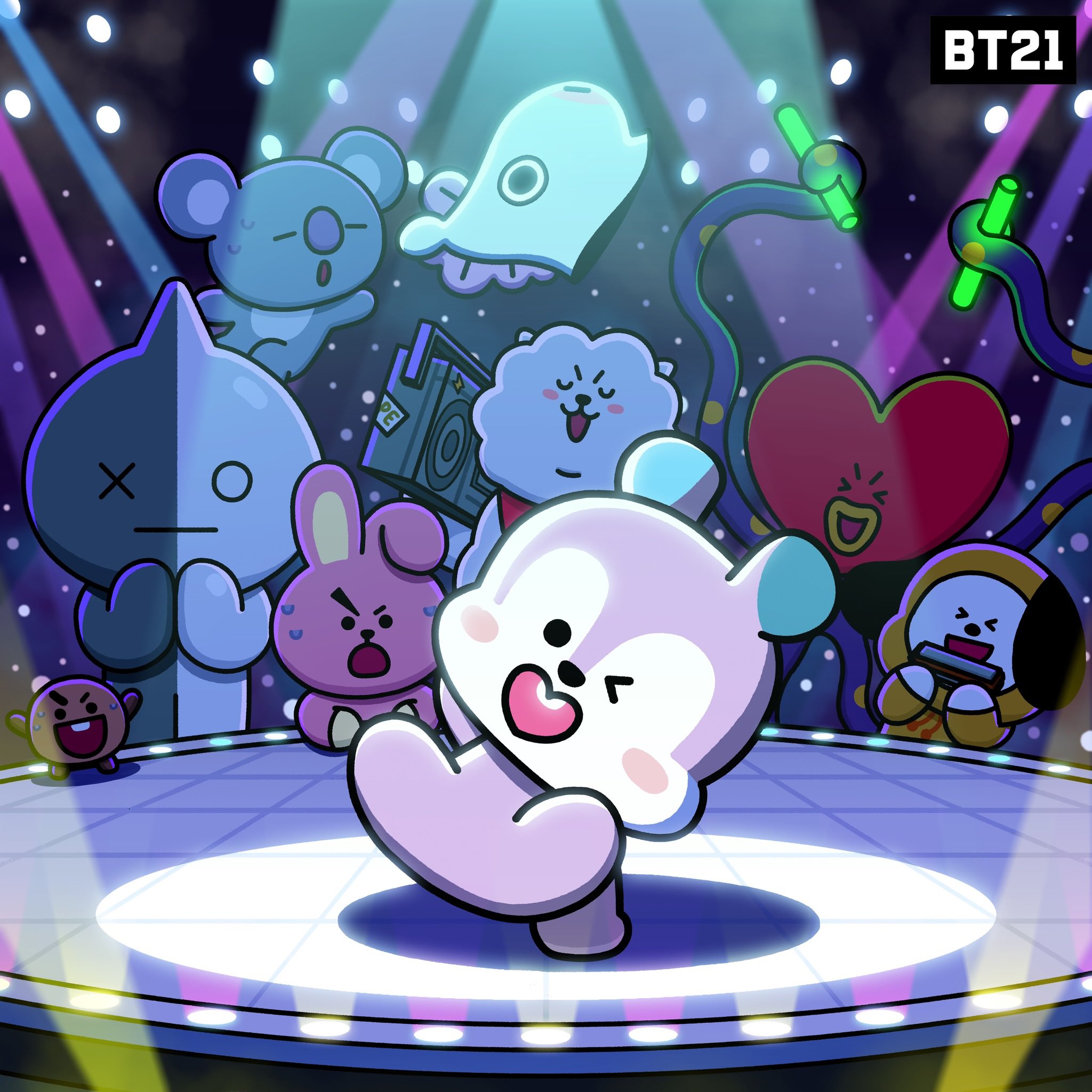 防弾少年団（BTS）【公式】BT21 MOODLIGHT　（MANG） 防弾少年団（BTS）【公式】BT21 MOODLIGHT（MANG）