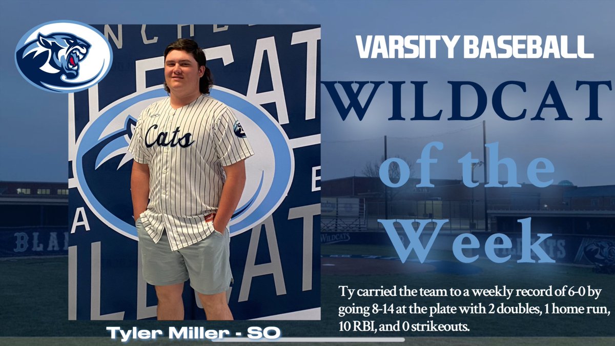 Blanchester Wildcats Athletics (@blanathletics) on Twitter photo 