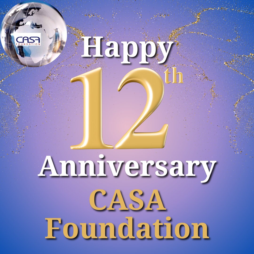 casafoundation's tweet photo. Join us in celebrating CASA Foundation for International Development, 12 Years of Impact: Making a Difference One Step at a Time!

Thank you for all the support we wouldn't have made it this far without you!

#anniversary #casafoundation https://t.co/oqpFYlDRNo