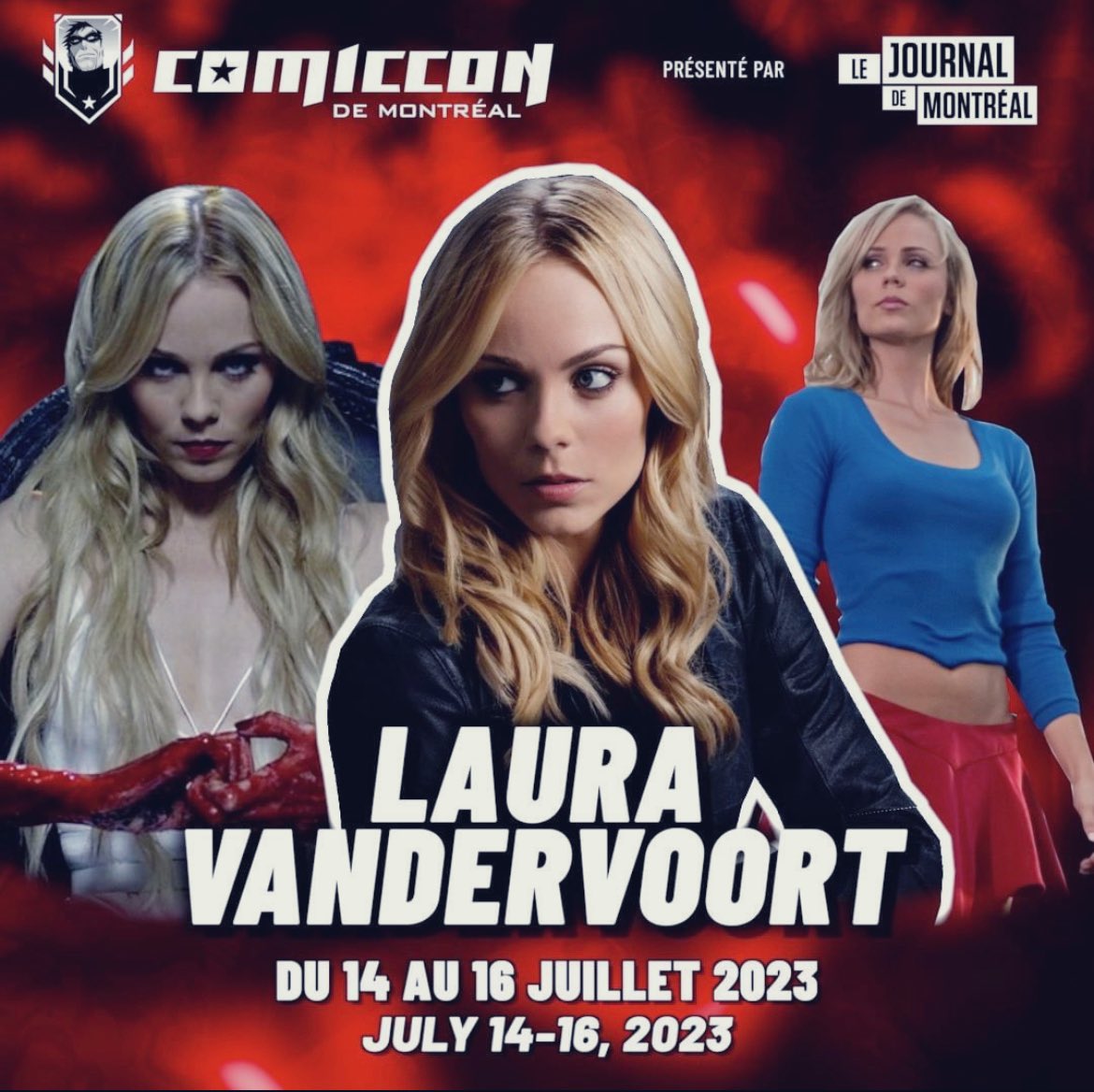Save the date! I’m joining the cast of #Smallville in Montreal from July 14th-16th at <a href="/Mtlcomiccon/">Comiccon de Montréal</a> 

Can’t wait to see you there!! 

montrealcomiccon.com/en/artists/lau…