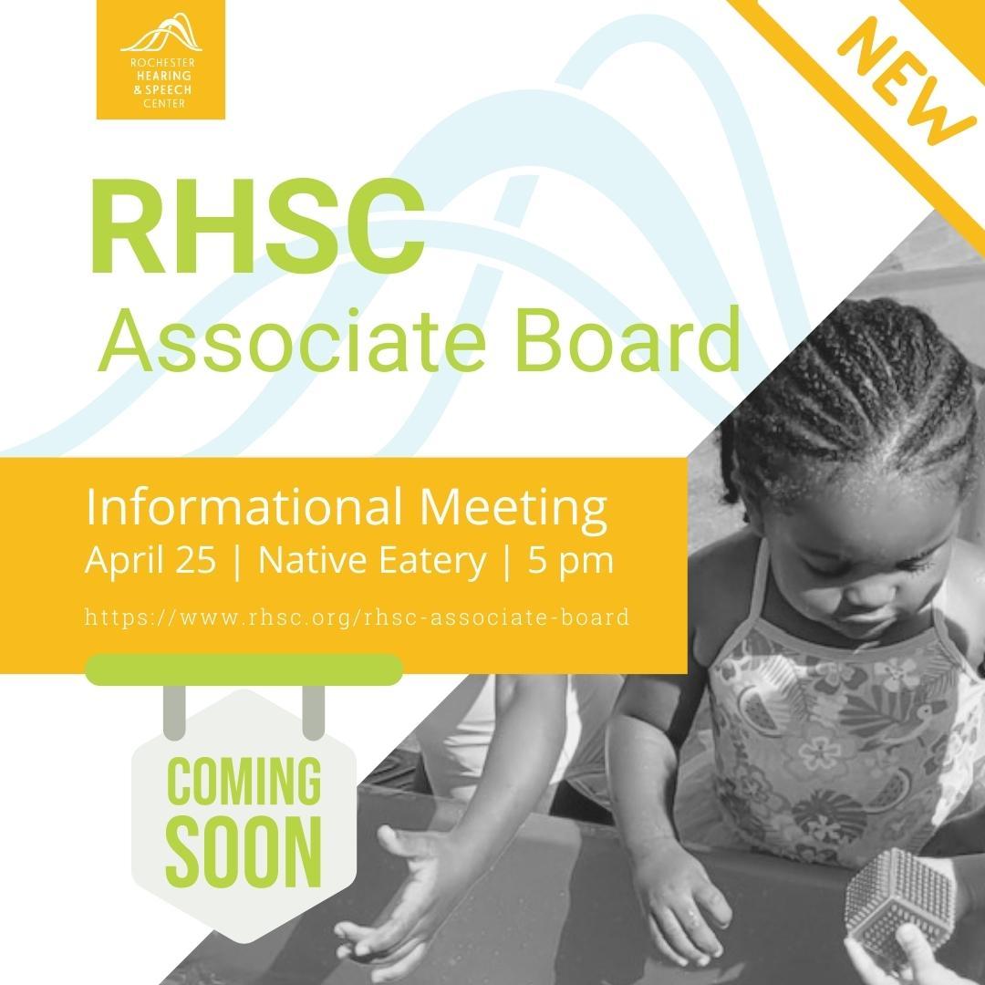 rhsctr's tweet photo. WANTED energetic and creative folks!!! Please come and learn more about the RHSC Associate Board. You will be part of a mission that helps those with special needs and promote hearing health for all ages.

🗓️ Tuesday, April 25th | Native Eatery | 5:00 pm.

https://t.co/AplZIcR218 https://t.co/dfXjoPjTWj