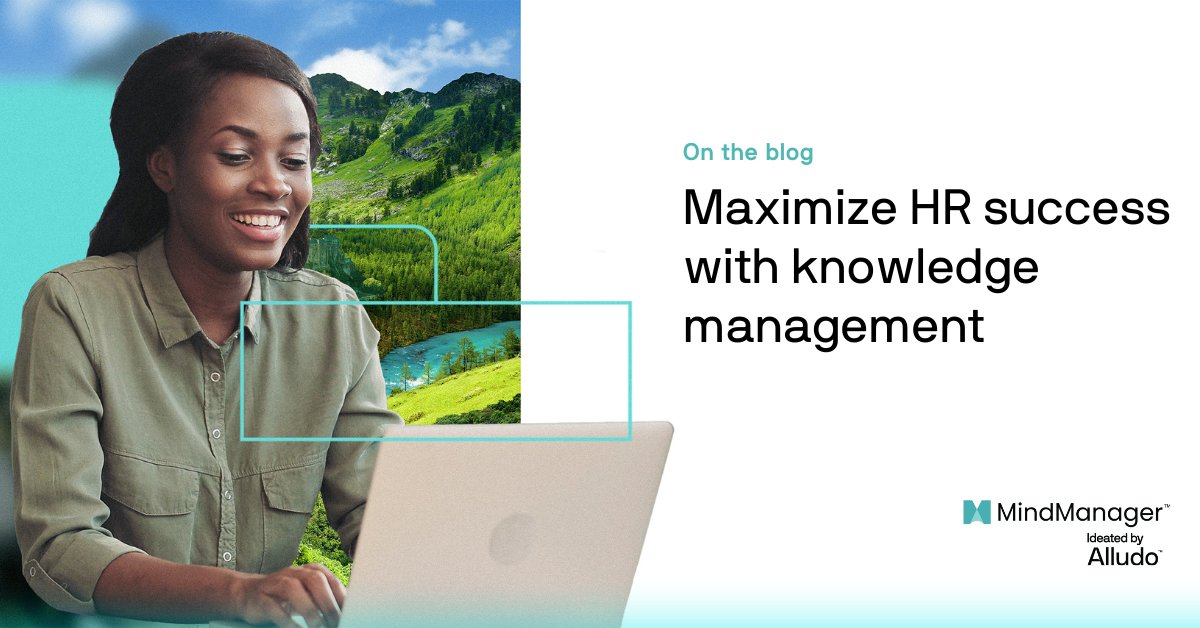 Mindjet's tweet photo. Attention HR professionals! 📢 Want to enhance your skills and knowledge? 💪 Check out our latest blog post on 6 benefits of using mind maps in HR, and learn how #MindManager can help you streamline onboarding and offboarding. https://t.co/hhPbKKqdv4 https://t.co/gBSAP7i3Hc