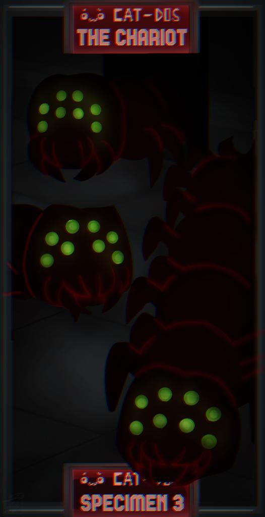 Momgana_'s tweet photo. -3/14-
Heres specimen 3 as the Chariot! This guy was so hard to figure out a tarot for-
-
-
-
#SJSM #spookysjumpscaremansion #specimen3 https://t.co/IkBnJ8ZL6q
