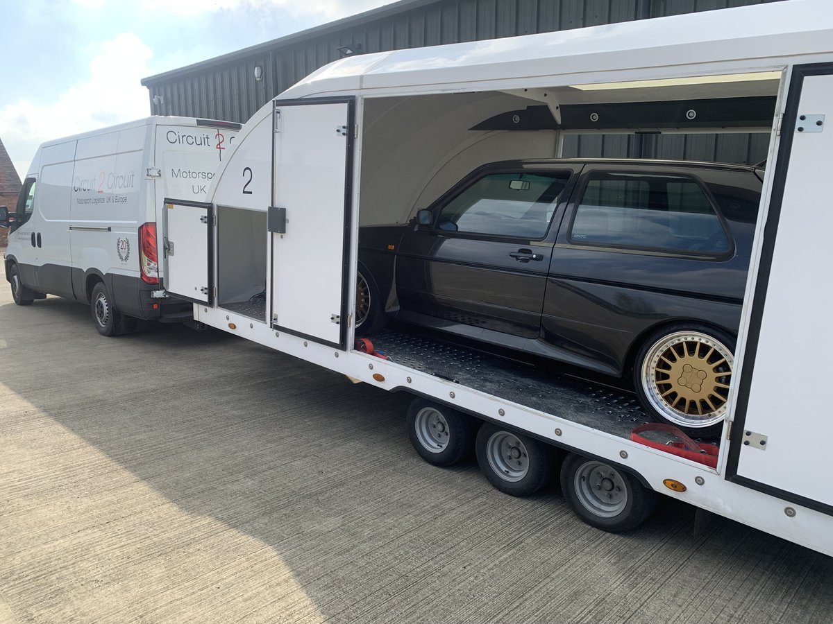 Circuit2Circuit's tweet image. Today we collected an immaculate and rare 1989 Golf Rallye.  It is a fantastic example that starts on the button.  We put the car straight into long-term storage with @SilverstoneCRCS 
#CoveredCarTransport #LongTermStorage #ClassicCarStorage #ClassicCarTransport #GolfRallye